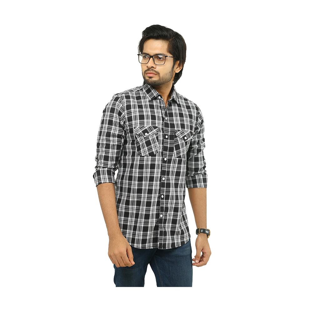 Volantes Cotton Casual Shirt For Men - MCLS097 SM11 40422