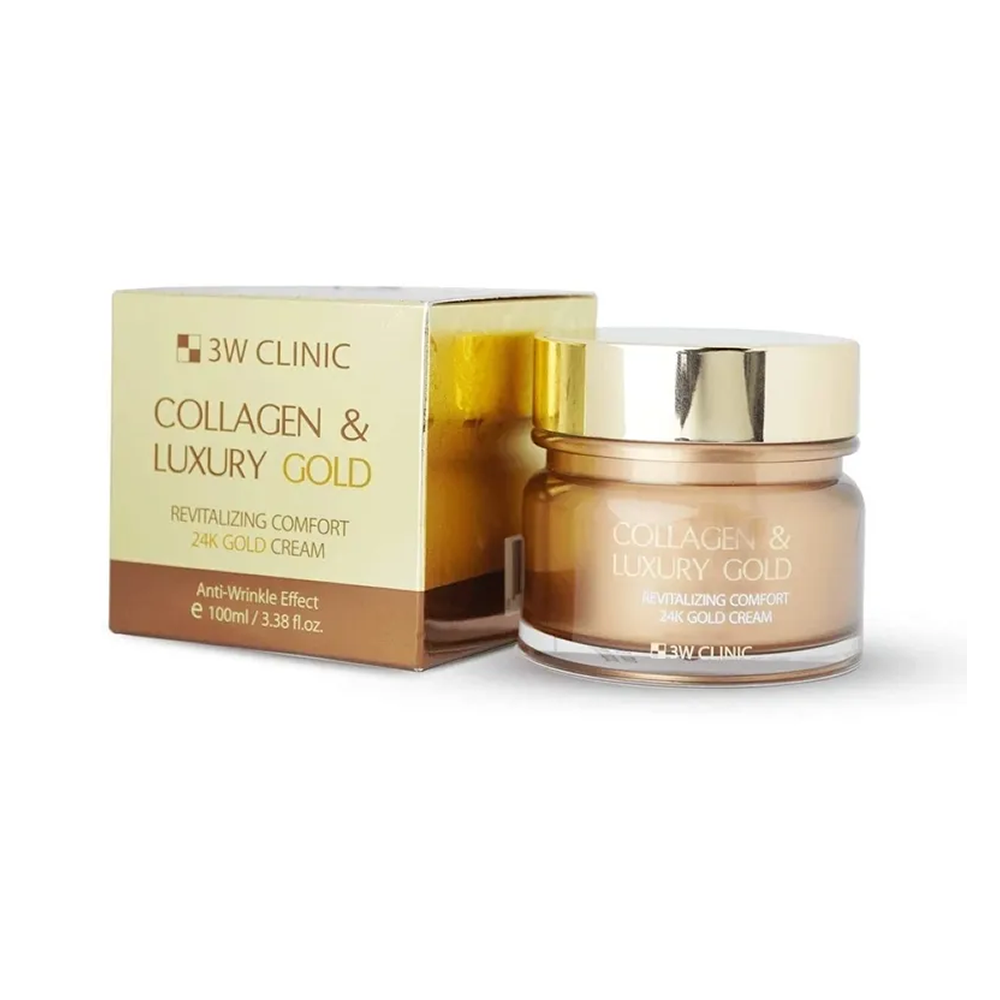 3W Clinic Collagen And Luxury Gold Cream - 100ml