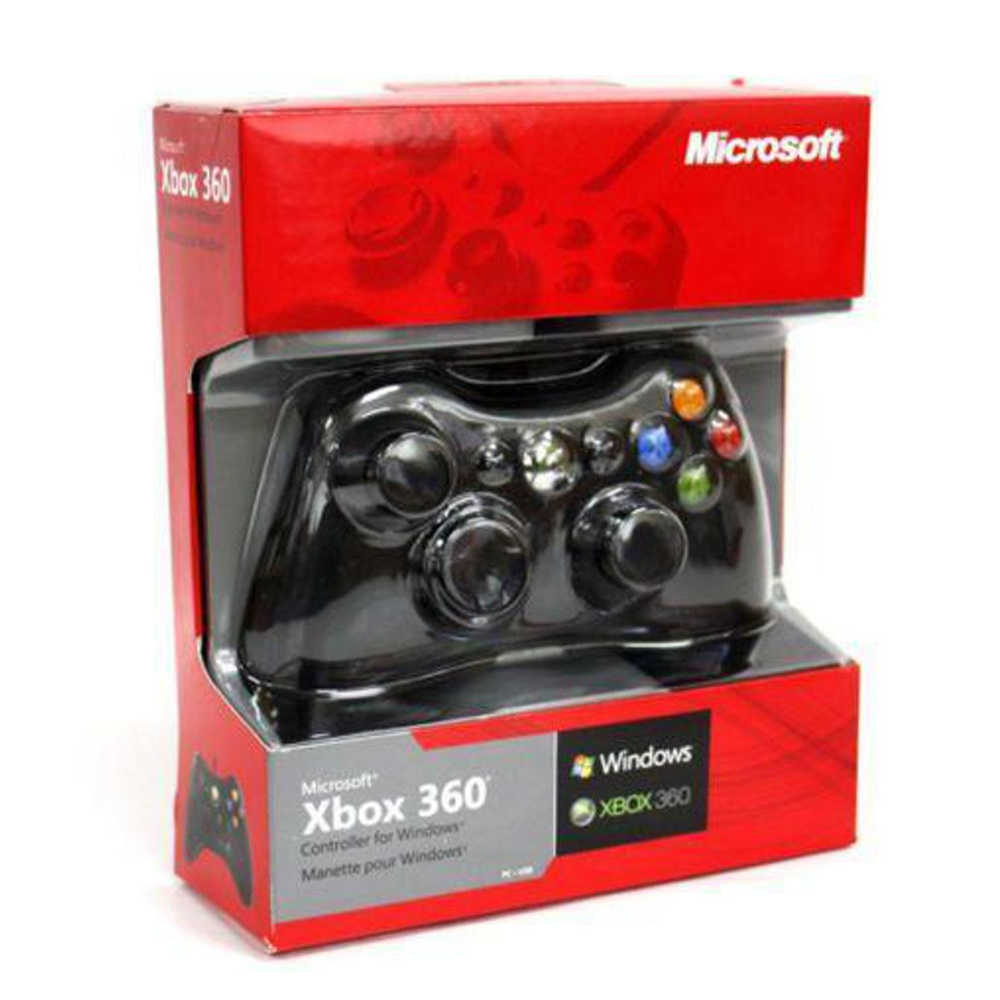 Microsoft Xbox 360 Wireless Gamepad Controller - Black