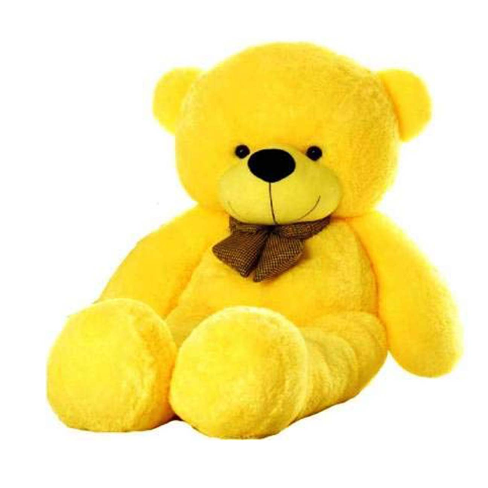 Extra Large Big Teddy Bear 2.5 Feet - Yellow