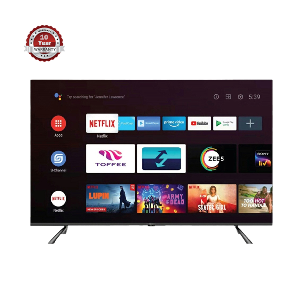 MME Smart Double Glass LED TV - 50 Inch