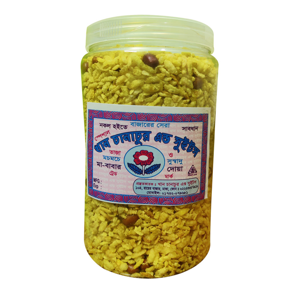 Khan Chanachur Special Chira Bhaja - 500gm