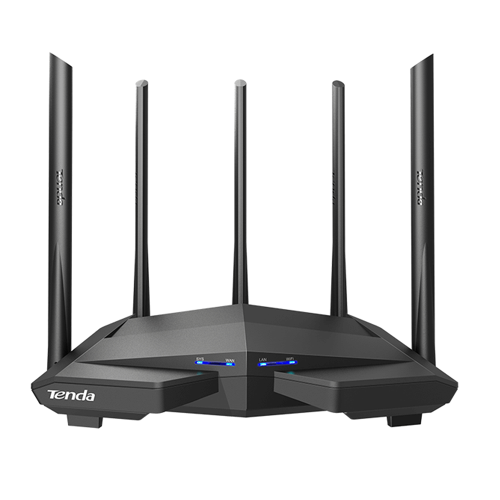 Tenda AC11 Dual Band Gigabit Wireless Router - 1167Mbps - Black