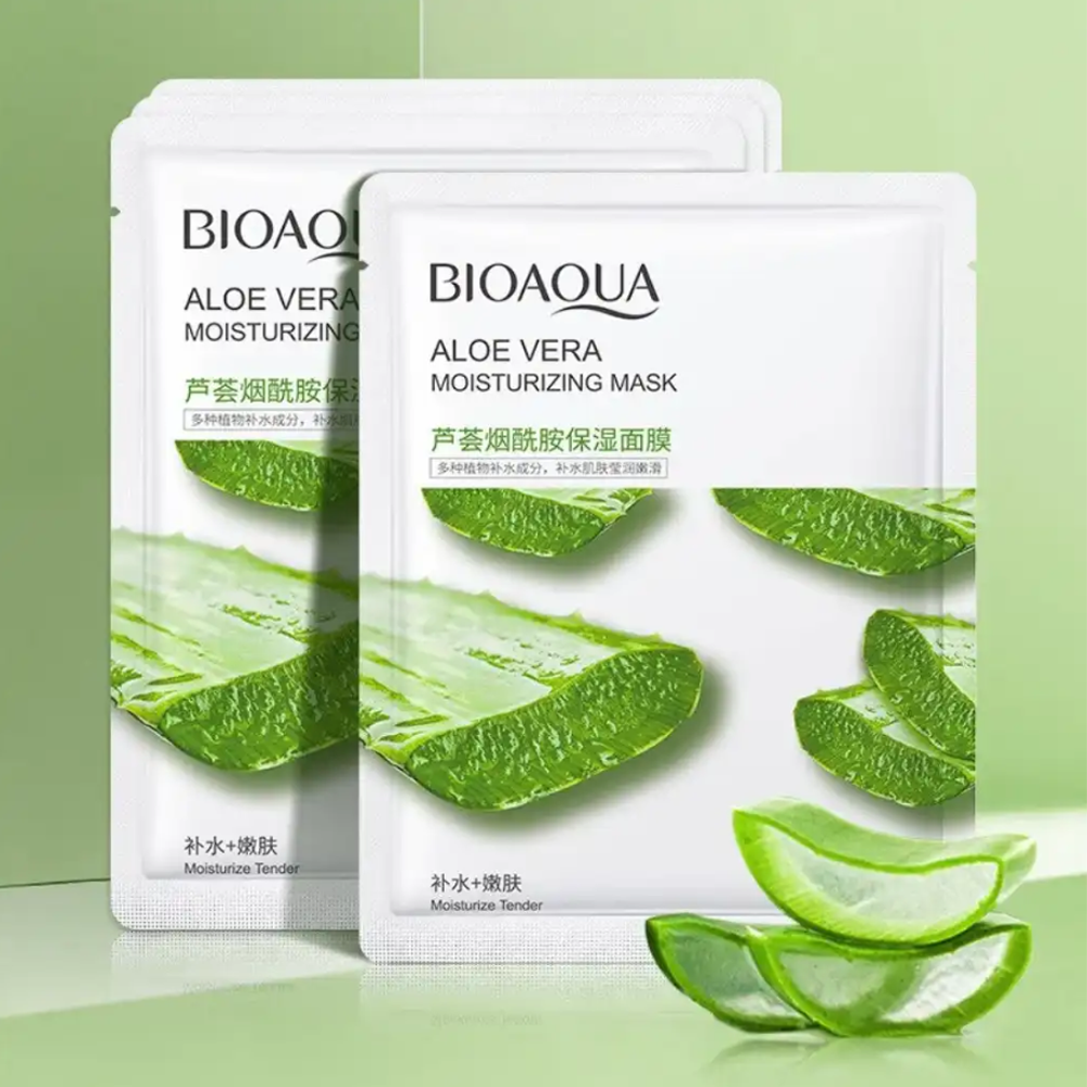 Bioaqua Aloe Vera Moisturizing Sheet Mask - 25gm