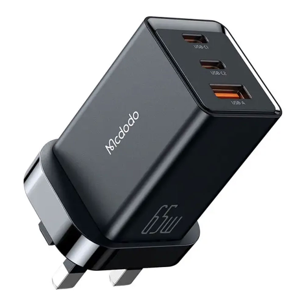 MCDODO GaN 5 Mini Fast Charger - 65W - Black