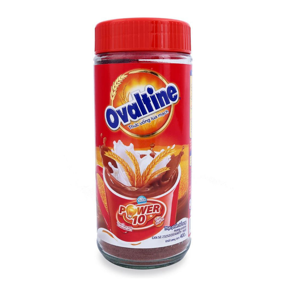 Ovaltine Power 10 Chocolate Drink - 400gm