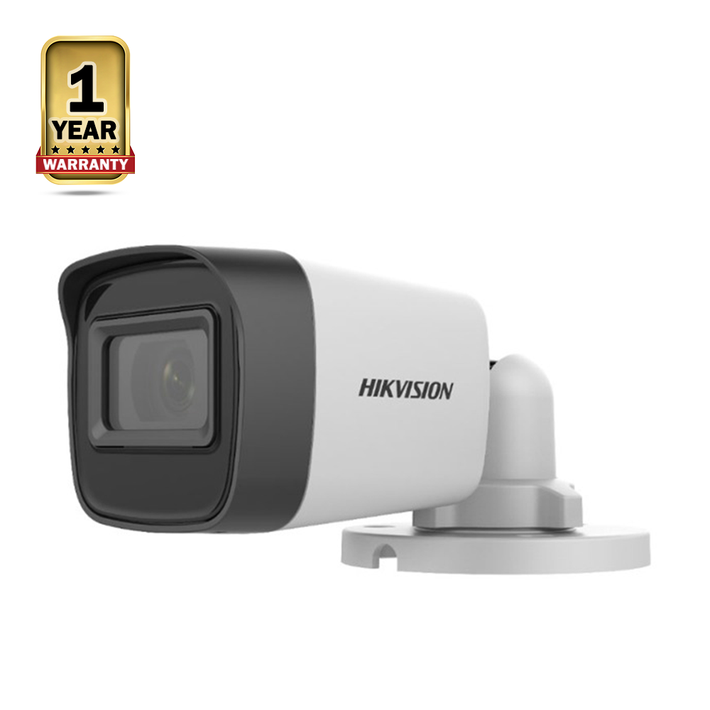 Hikvision Ds-2Ce16D0T-Itpf Fixed Mini Bullet CC Camera - 2 MP - White