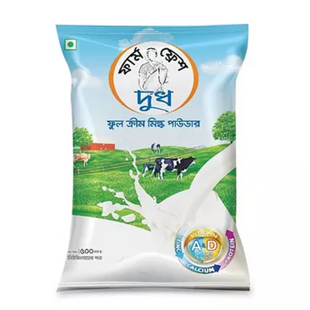 Farm Fresh Full Cream Milk Powder - 500gm