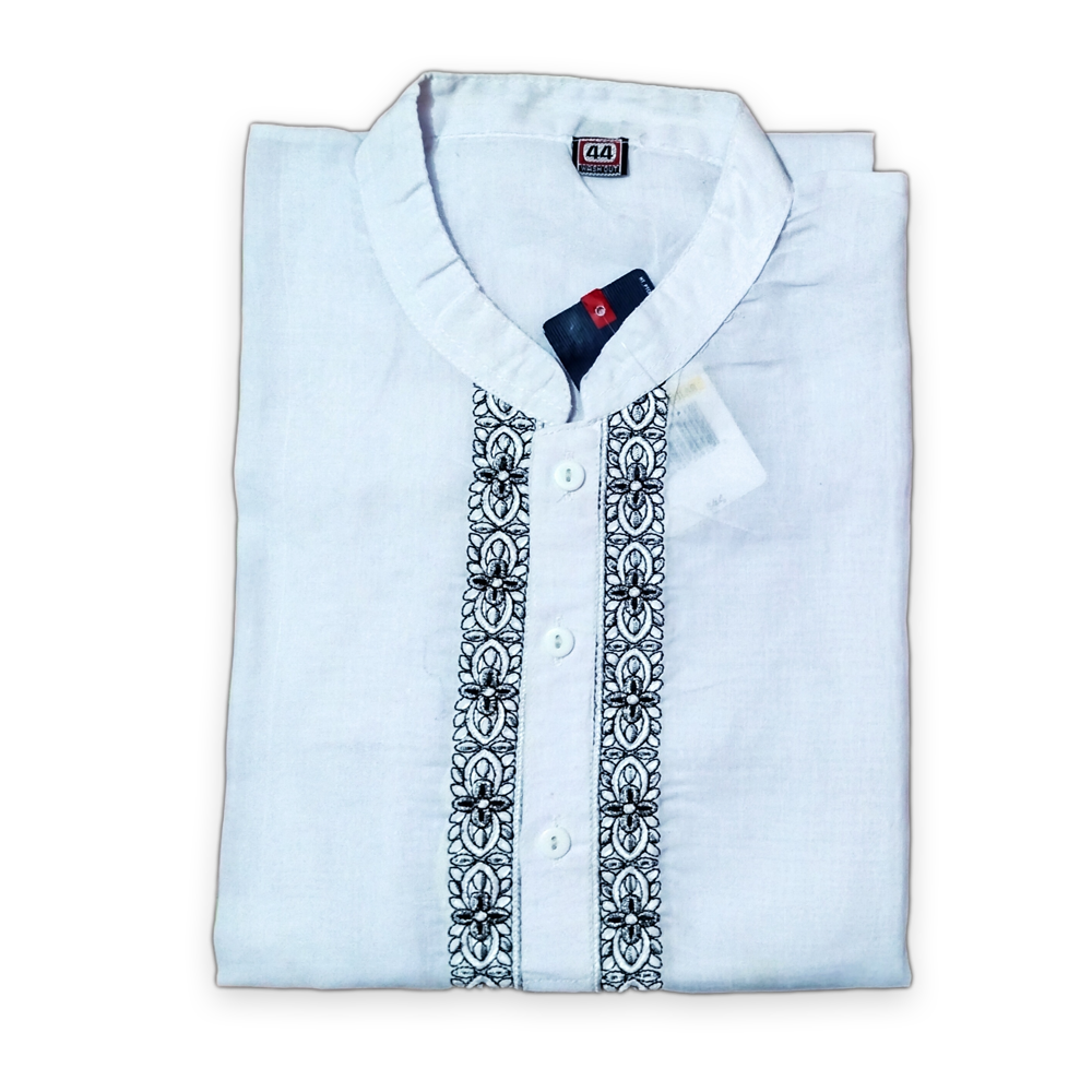White panjabi design for man 2021 hotsell