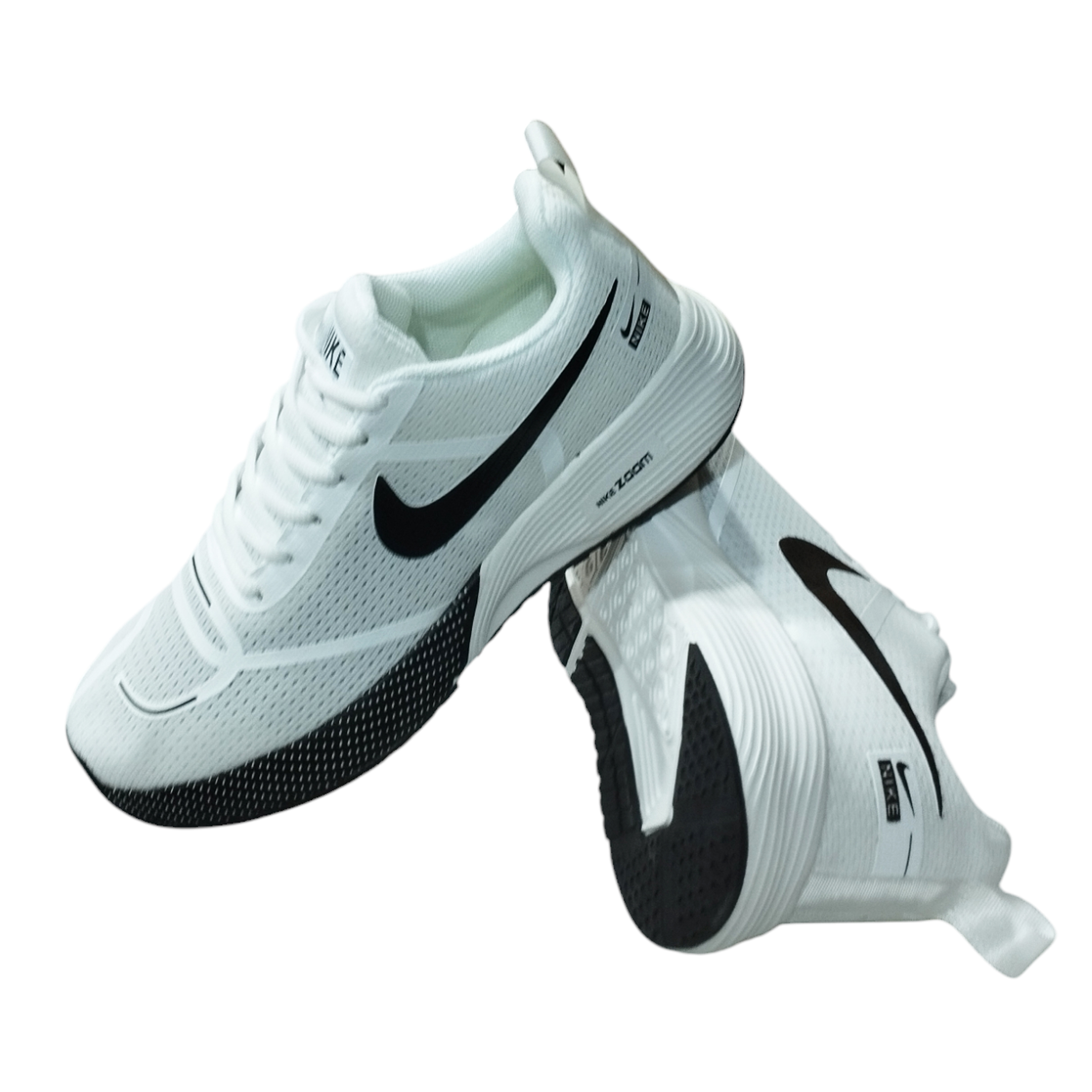 Super lightweight Nike Air Mesh Running Shoes For Men - white - EFH-0001890