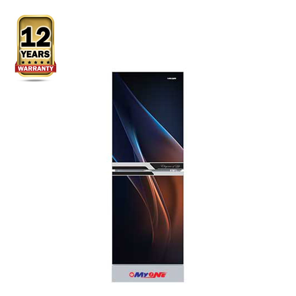 MYONE MY-2E6G Refrigerator - 256 Liter - Colorful Light Black 