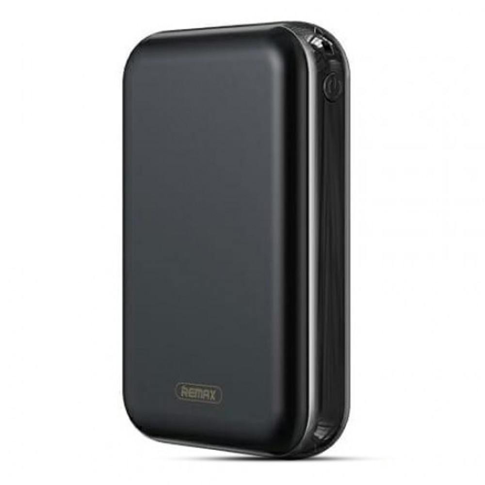 Remax RPP-26 Nowe High Speed Charging Tiny Size With Digital Display Power Bank - 10000mAh - Black