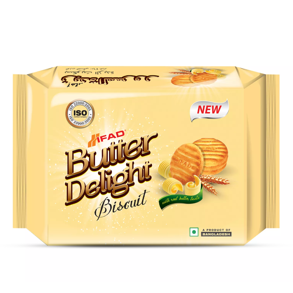 Ifad Butter Delight Biscuit - 220gm