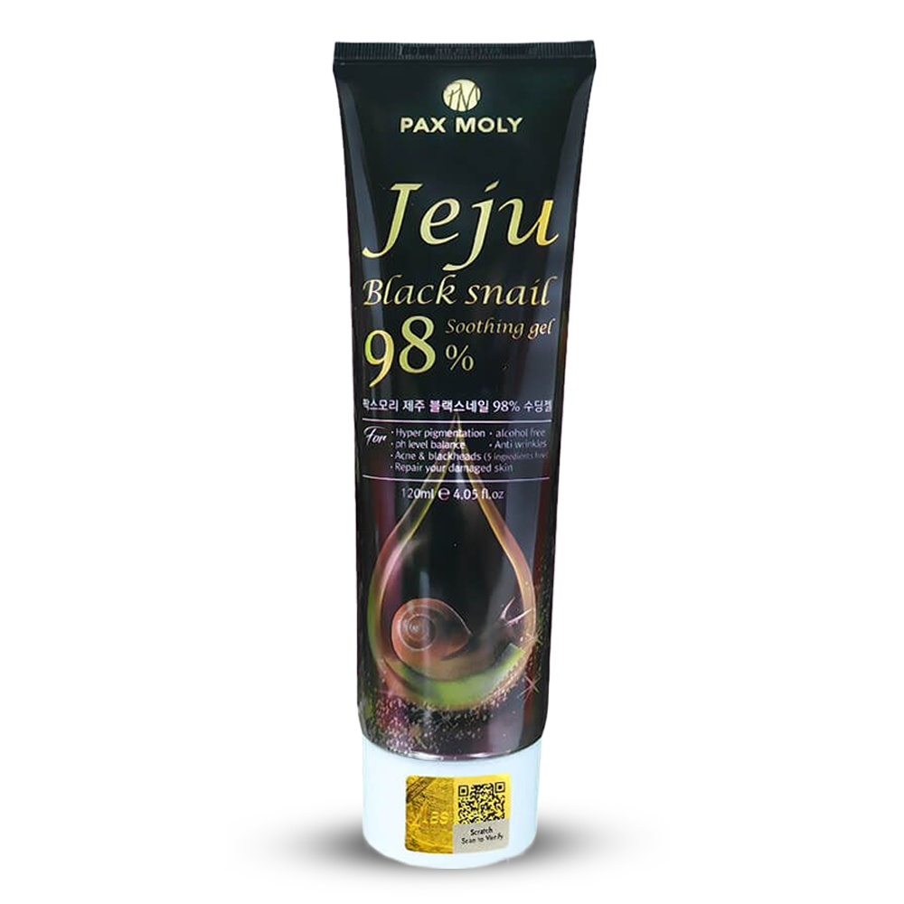 Pax Moly Jeju Black Snail Soothing Gel - 120ml