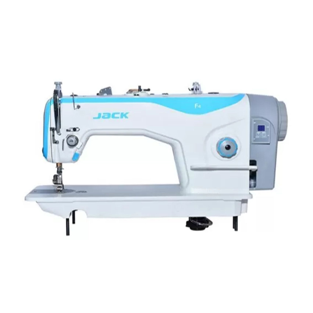 JACK F4 Power Lockstitch Industrial Sewing Machine - White and Blue