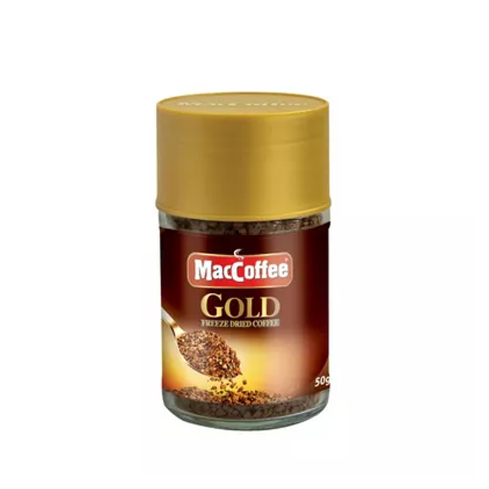 MacCoffee Gold Freeze Dried Coffee - 50gm