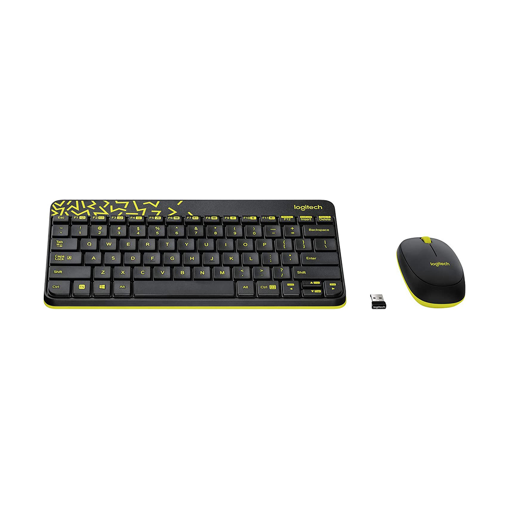 Logitech MK240 Wireless Keyboard and Mouse Combo - Black