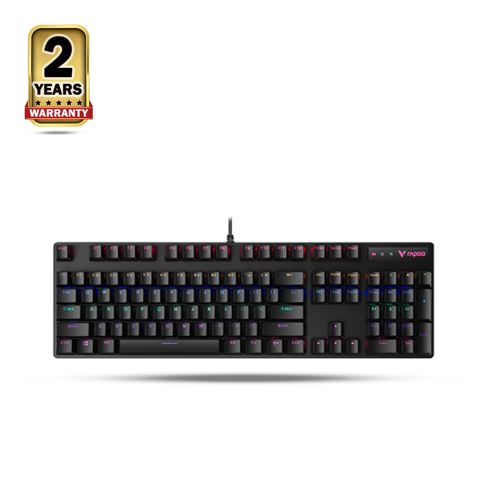 Rapoo V500PRO Mechanical Gaming Keyboard - Black