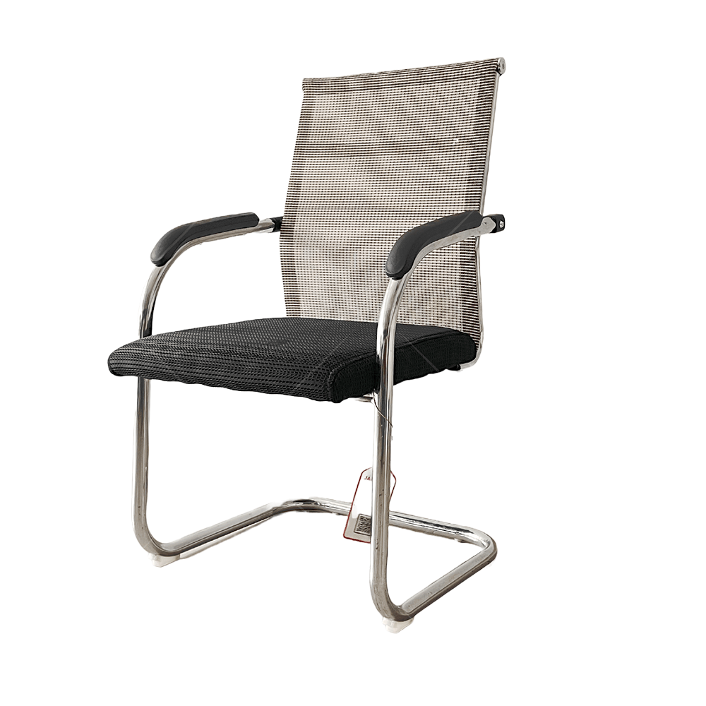 Steel and Fabric Glint Executive Office Chair