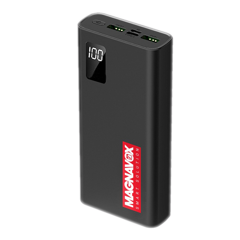 Magnavox K8 10W Power Bank - 20000mAh - Black