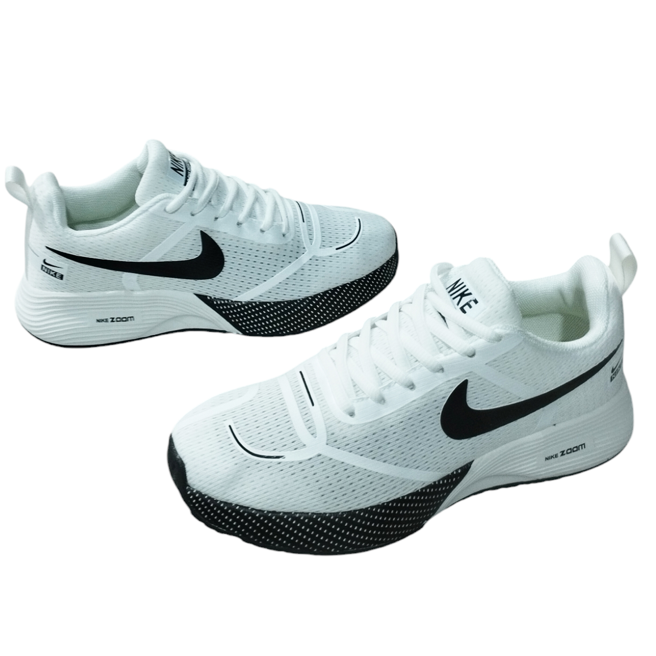 Nike zoom Mesh Running Shoes For Men - white - EFH-0001890