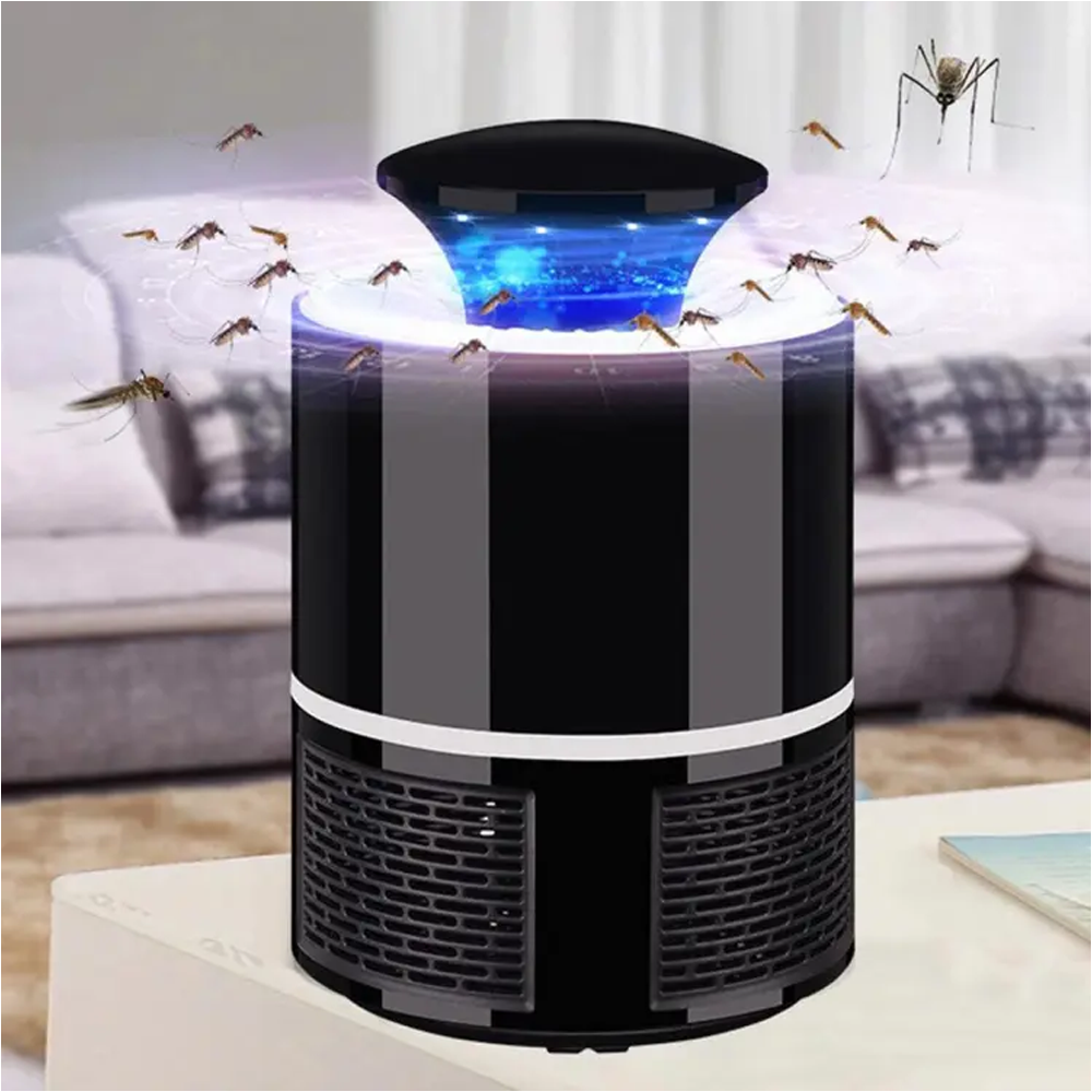 USB Electric Mosquito Killer Trap - Black