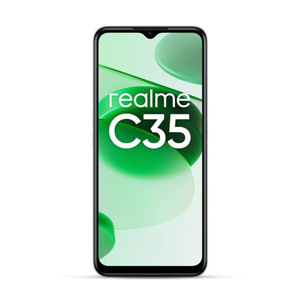 Realme C35 Smart Phone - 50MP Camera - 6GB Ram - 128GB Rom - 6.6 inches Display - Glowing Green