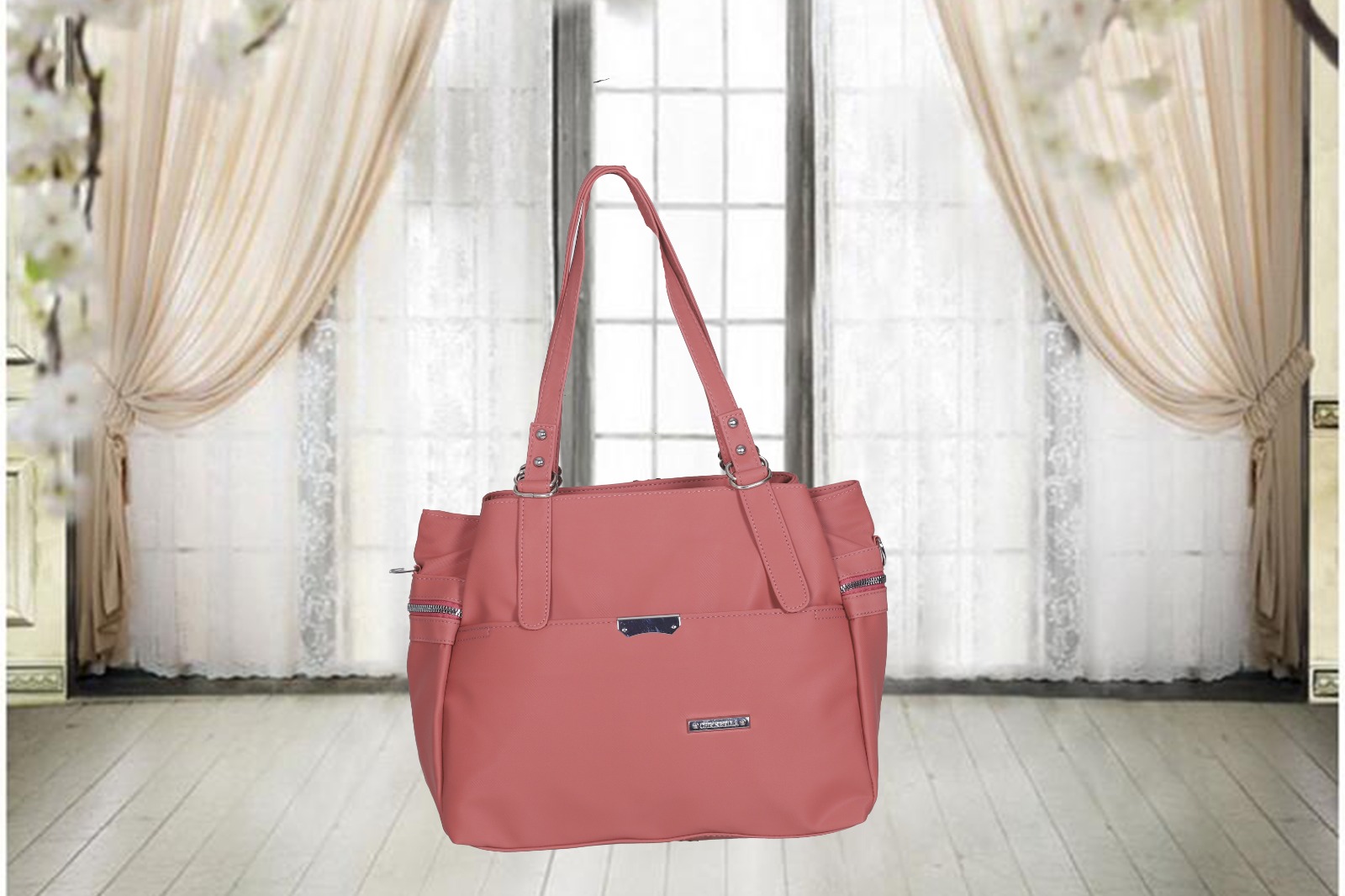 Leather Ladies Bag For Women - IndianRed - RL-12