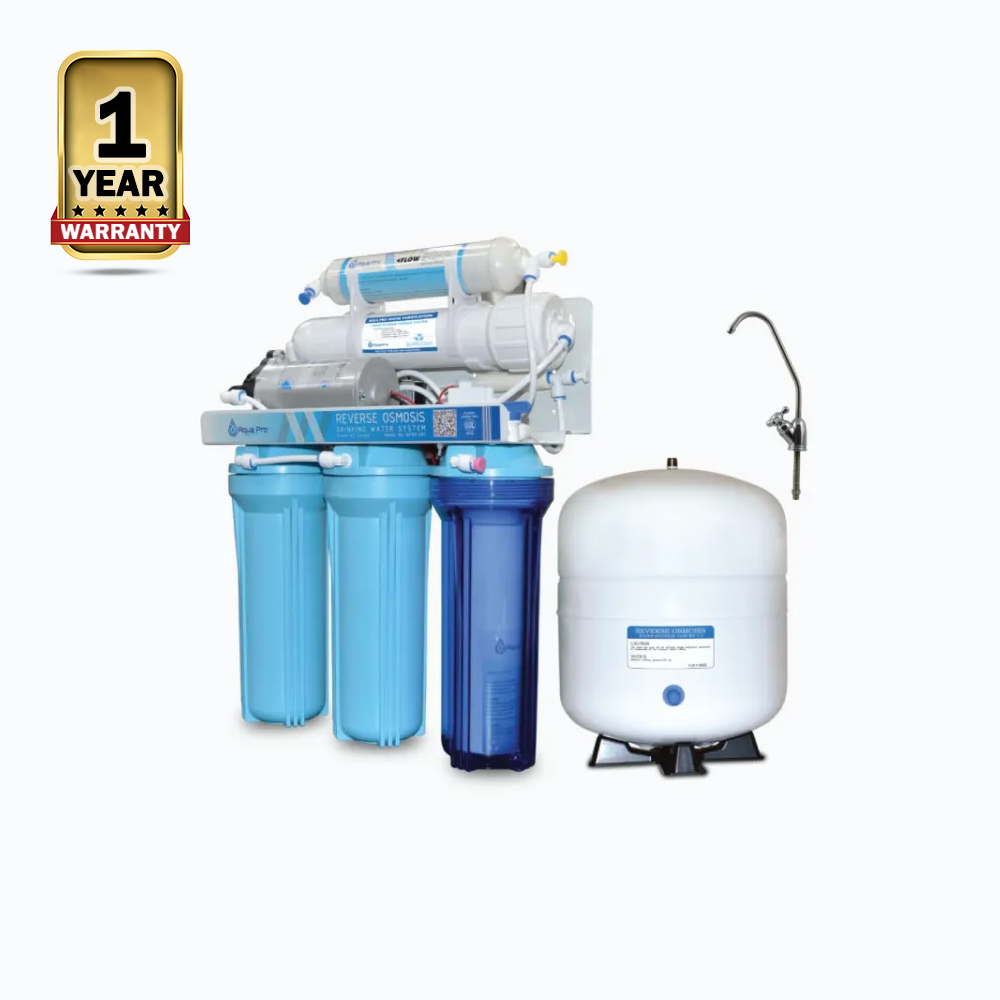 Aqua Pro APRO-501 RO Purifier 5 Stages Water Purifier - Blue and White