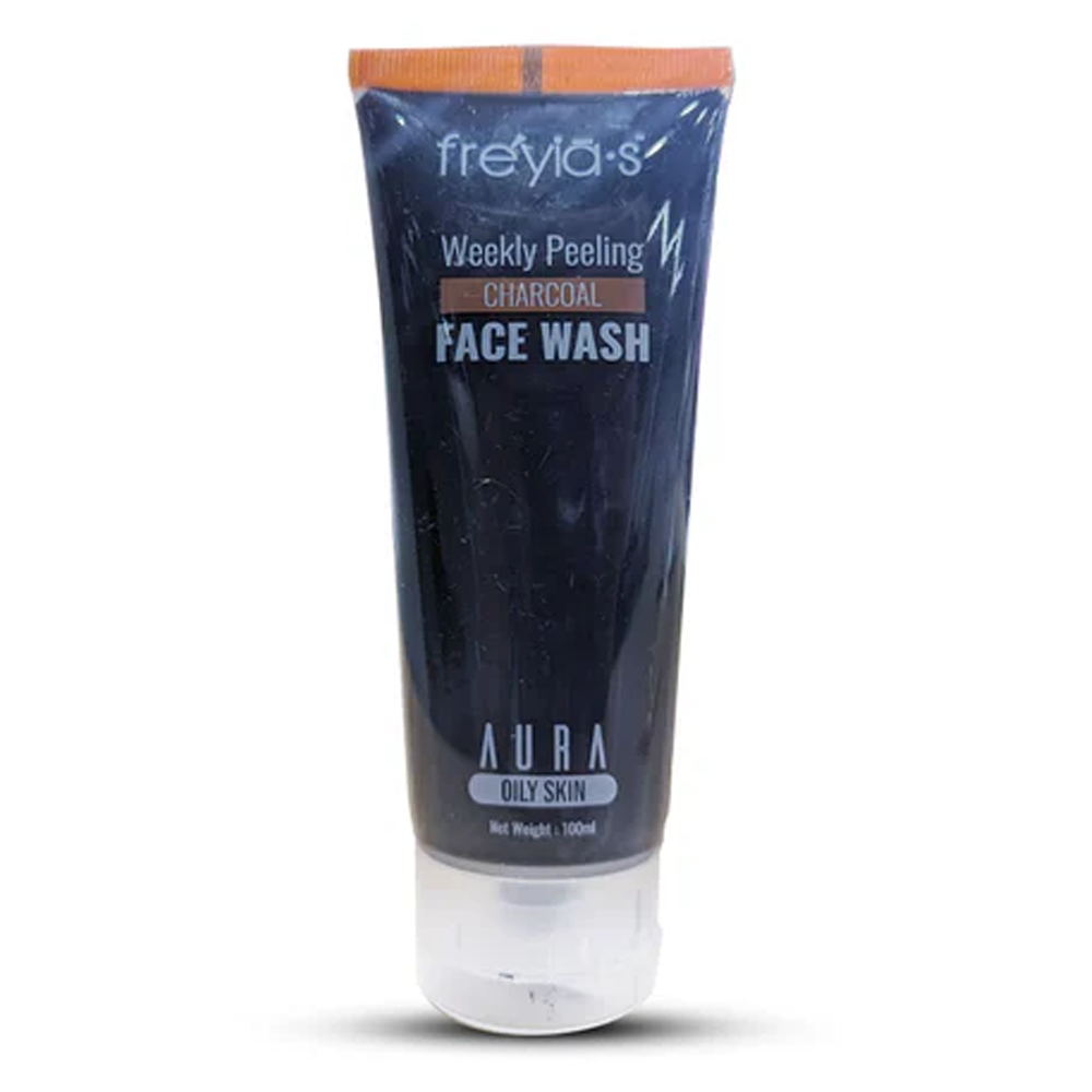 Freyias Charcoal Peeling Weekly Face Wash - 100ml - PAL000360 