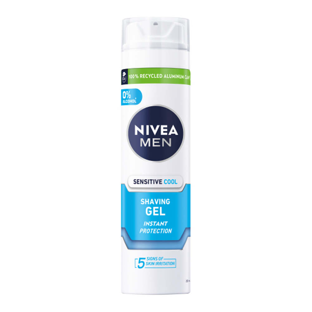 Nivea Men Sensitive Cool Shaving Gel - 200ml - 88542