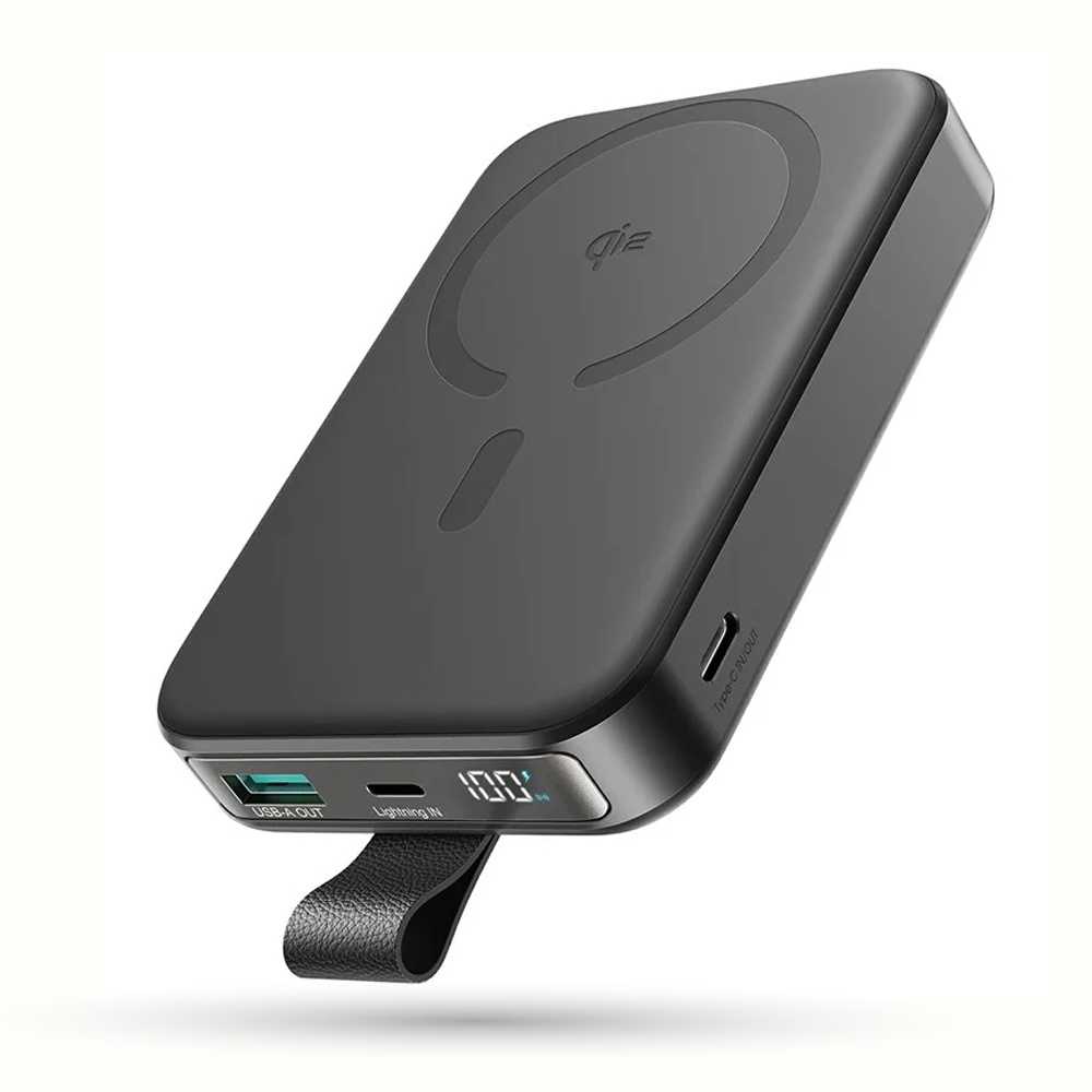 Joyroom JR-PBM11 Magnetic Power Bank Kickstand Wireless Charger - 10000mAh - Black