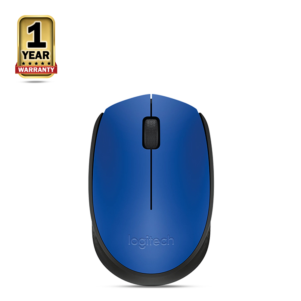 Logitech M171 Wireless Mouse - Blue