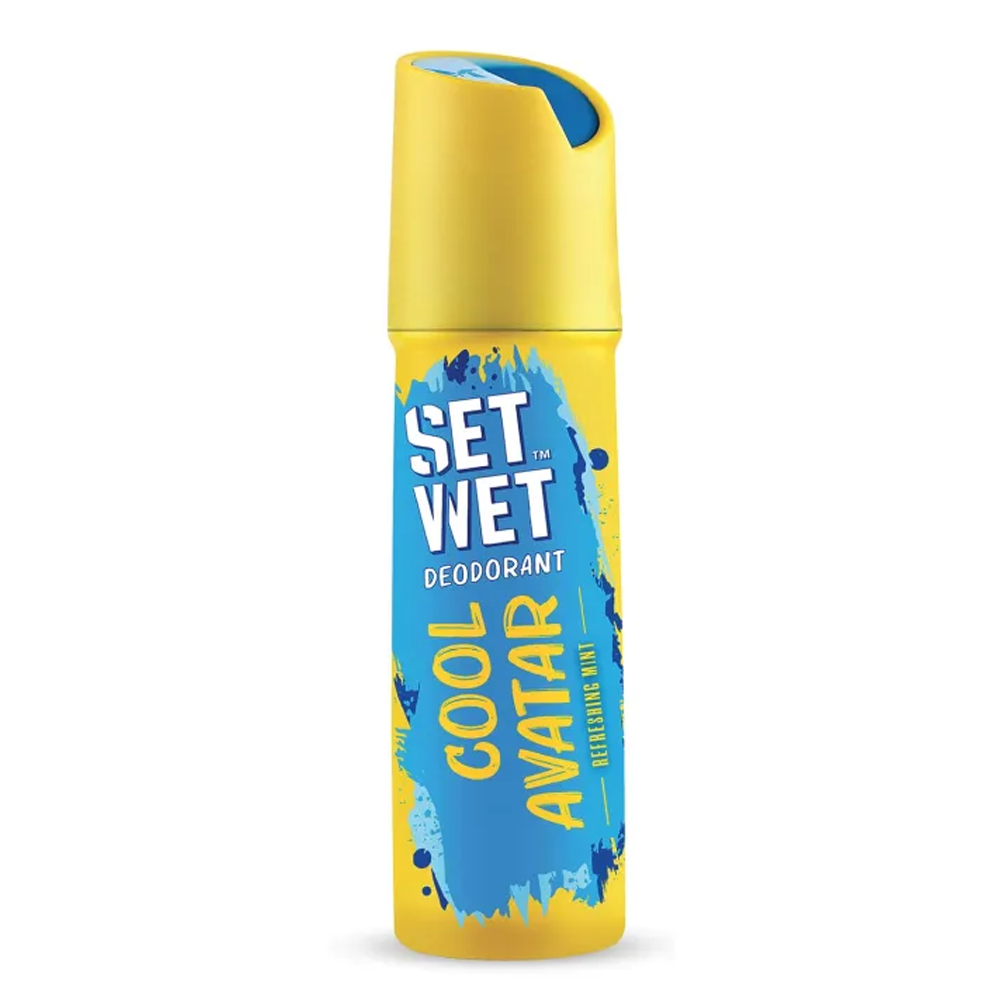 Set Wet Cool Avatar Deodorant Spray Perfume for Men - 150ml