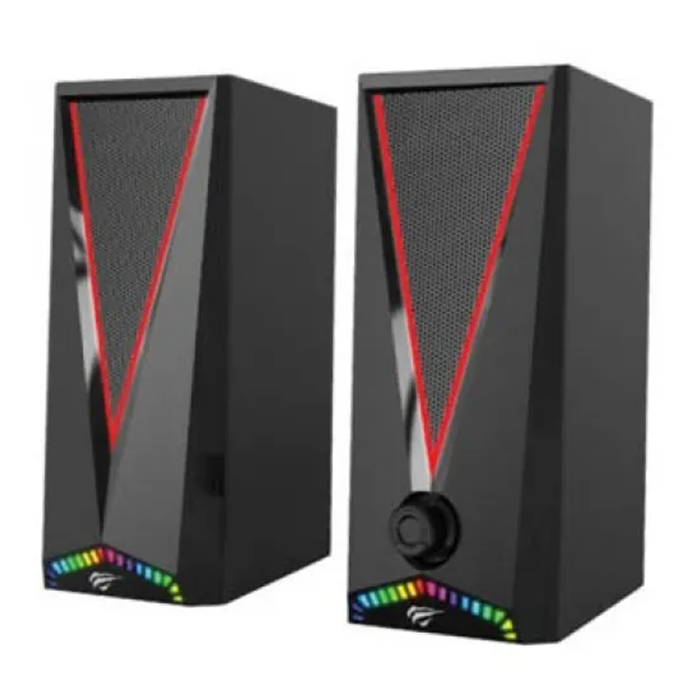 Havit SK207 Gamenote 2.0 RGB Wired Gaming Speaker - Black