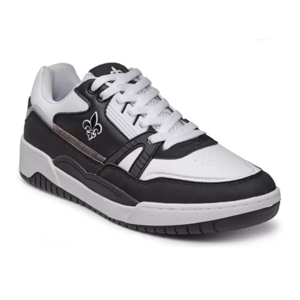 Red Tape PU Casual Sneakers for Men - Black and White - BACSX-0692