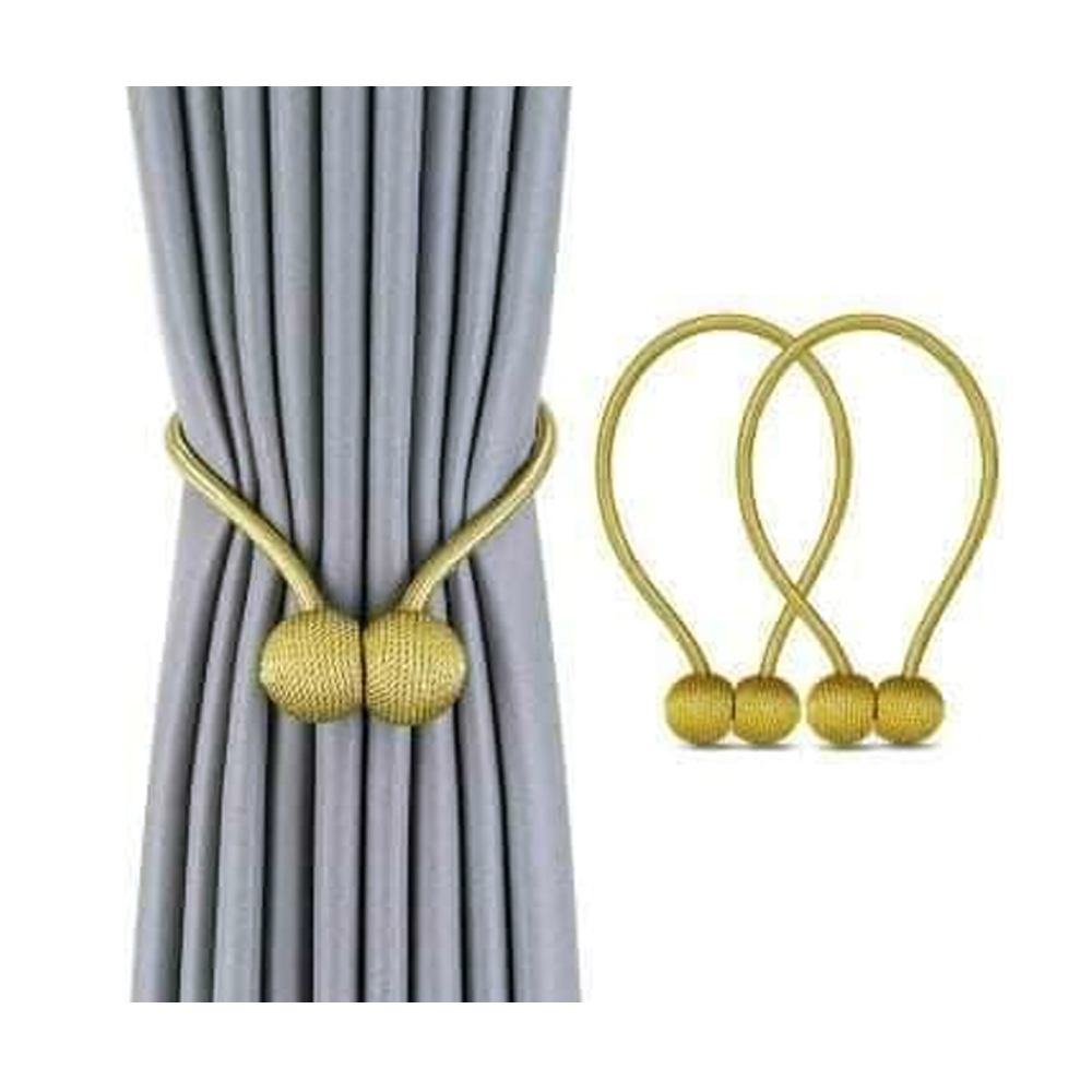 Curtain Tieback Magnetic Curtain Clips - 2pcs/Set