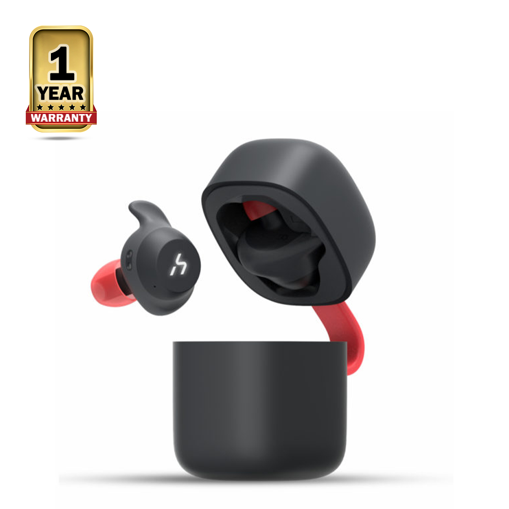 Havit G1 True Bluetooth Sports Earbuds - Black and Red