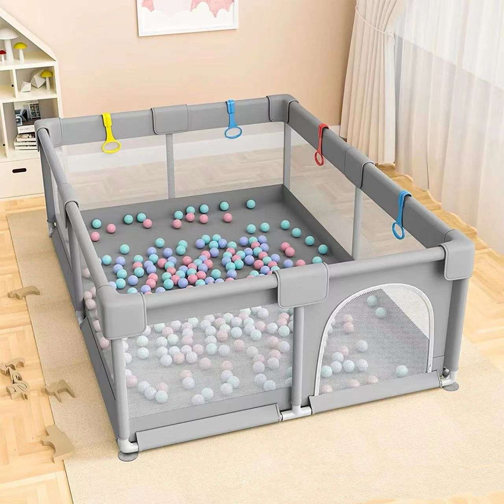 SmartCare Baby Play Fence With 50 Pcs Playing Ball