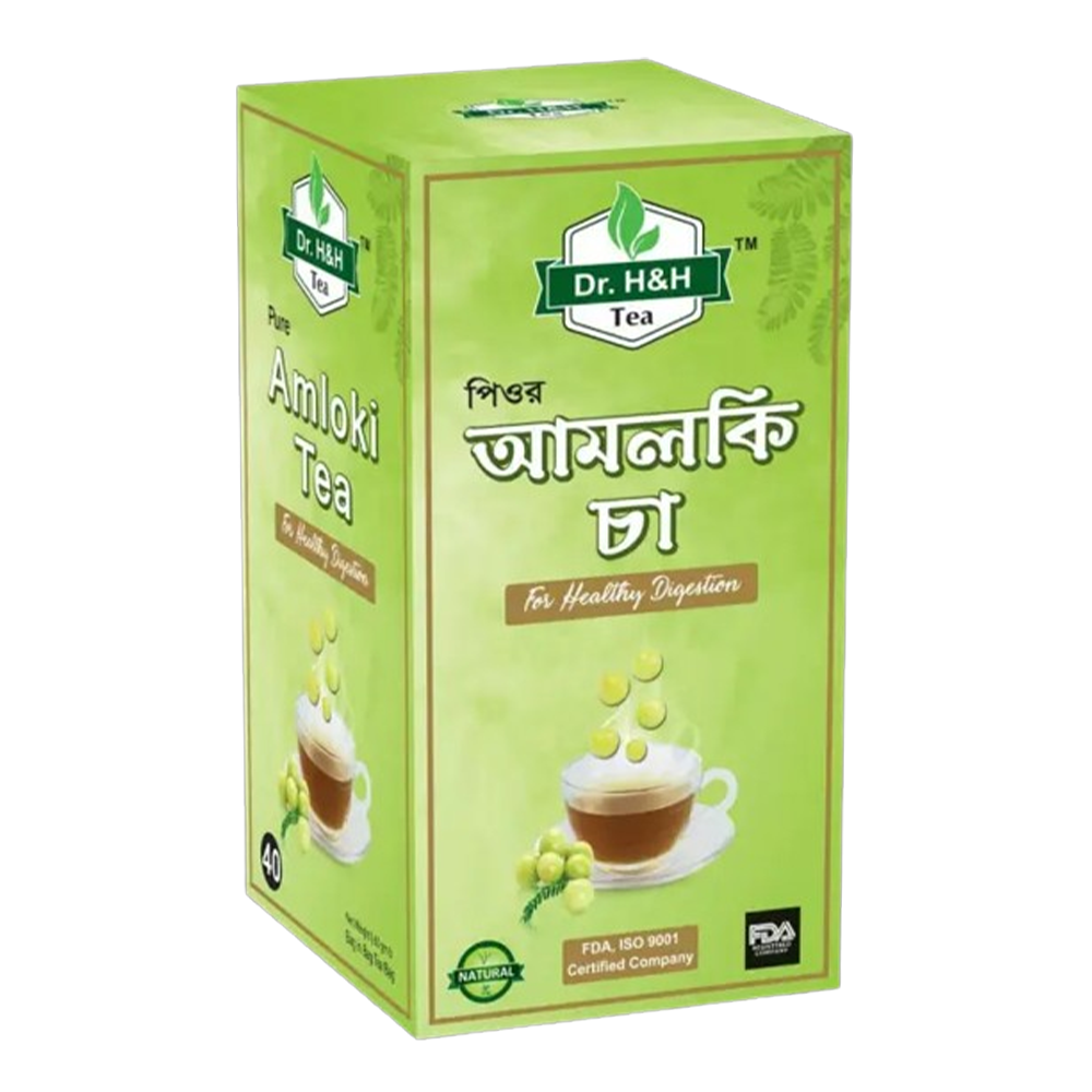 Dr. H&H Amloki Tea Bags - 40Pcs - 80gm