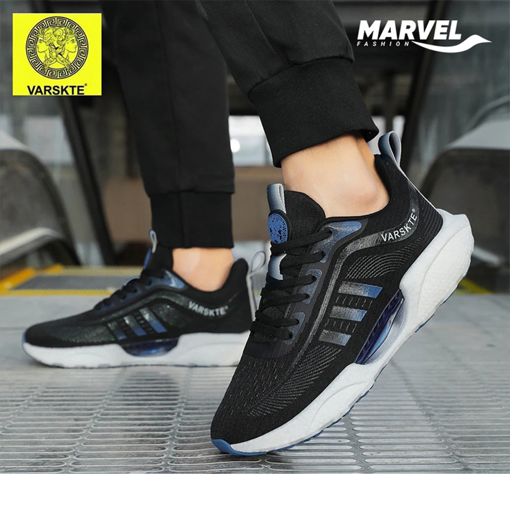 Mesh Arrival Running Sports Shoe For Men - Black - CN72