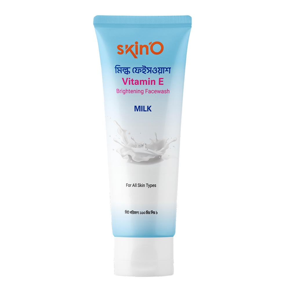 SkinO Vitamin E Brightening Milk Facewash - 110ml