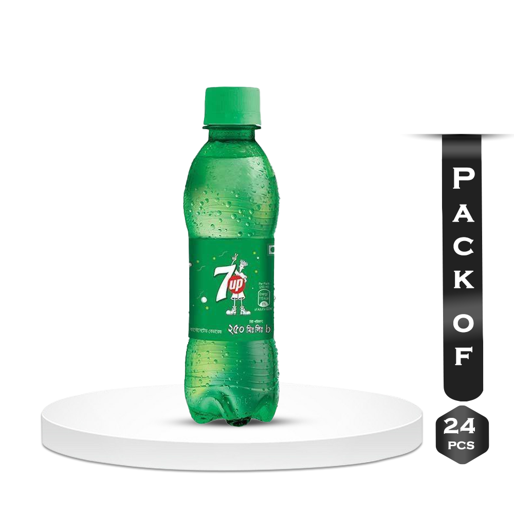 Pack of 24pcs 7up Pet Bottle - 24*250ml