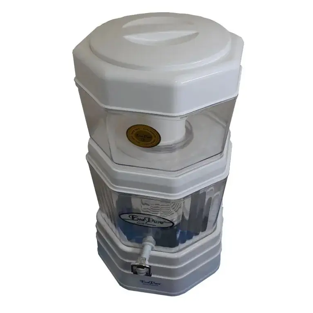 Eva Pure 8 Stage Water Purifier Filter - 30 Liter - White