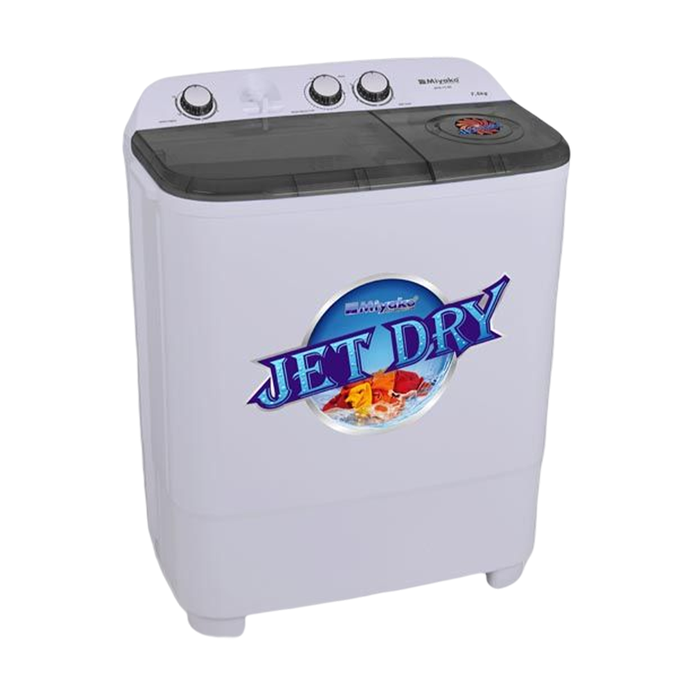 Miyako XPB75 - 60 Washing Machine - White - 7.5 kg