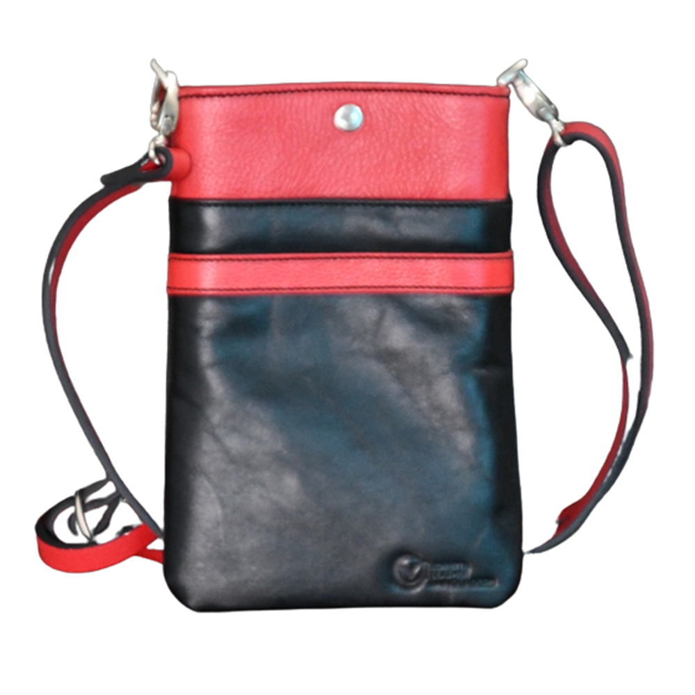 Leather Ladies Mobile Bag - Multicolor - LMB-003