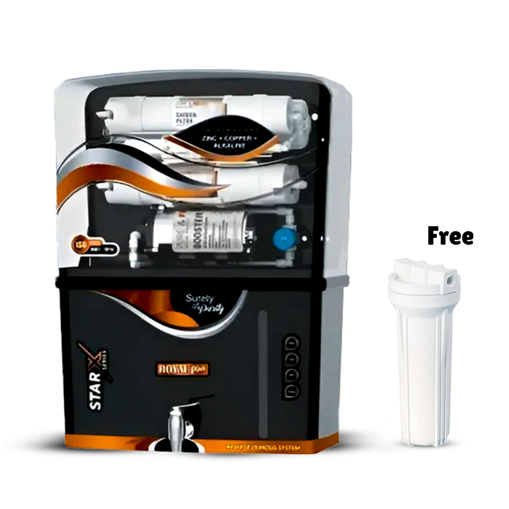 Aqua Star X Series 7-Stage Water Purifier - Black - 100GPD