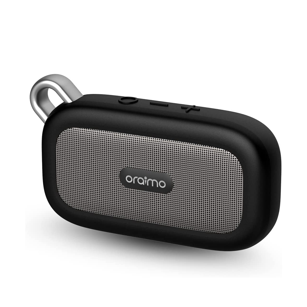 Oraimo OBS-04S PALM Mini Havy Bass Portable IP67 Dust and Waterproof Wireless Speaker - Gray