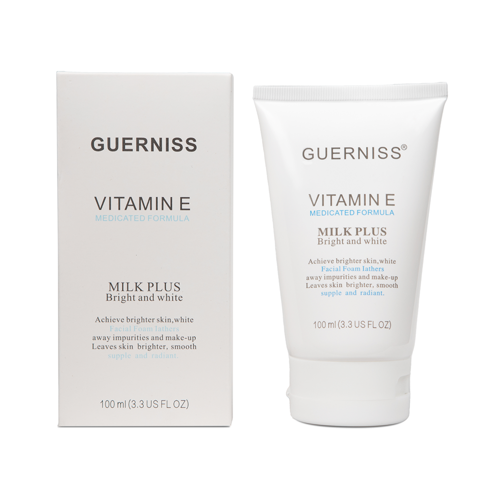 Guerniss Vitamin E Milk Plus Face Wash - 100ml