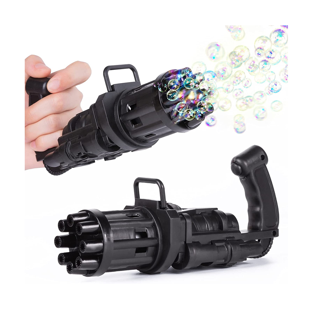 Bubble Spray Machine Electric Toy For Kids - Black